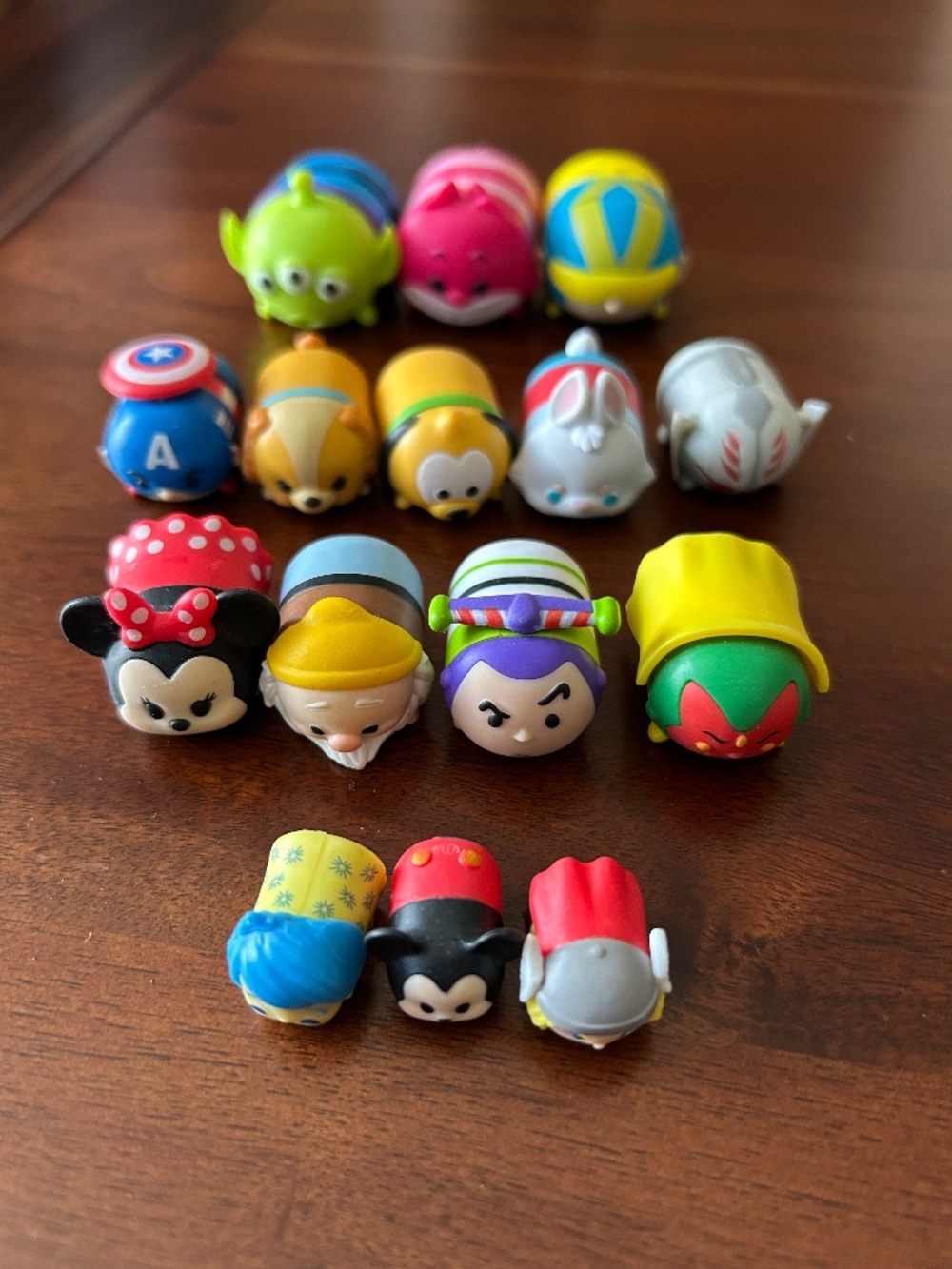 Disney & Marvel Tsum Tsum Figure Lot - Superheroes & Classics
